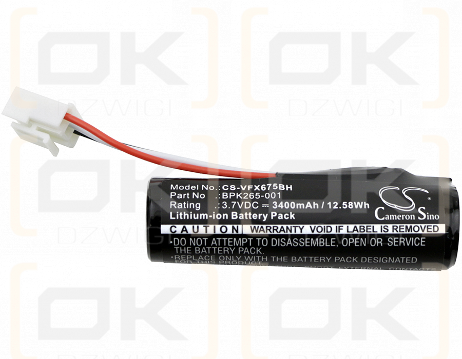 Aisino V71 / IS803 3400mAh Li-ion 3.7V (Cameron Sino)