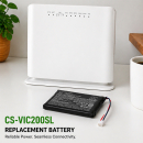 Сменный аккумулятор для маршрутизатора VIDA CPE2000B 4G LTE CPE / CPE2000B 4800 мАч, литий-полимерный, 3,8 В (Cameron Sino)