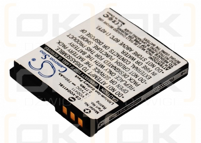 Vodafone VF411 750 mAh Li-Ion 3,7 V (Cameron Sino)