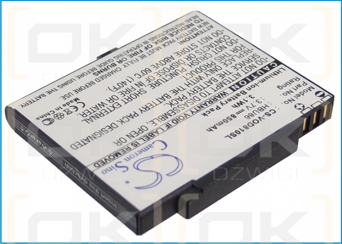 Vodafone VF810 / HBU86 850 mAh Li-Ion 3,7 V (Cameron Sino)