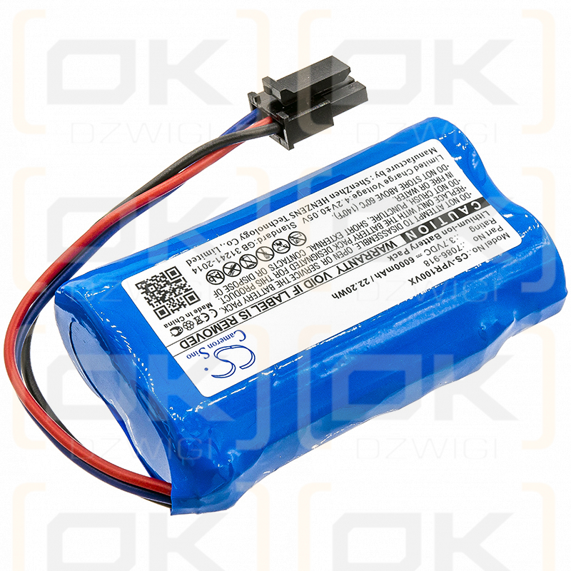 WOLF Garten 7086918 / 7086-918 6000 mAh Li-Ion 3,7 V (Cameron Sino)