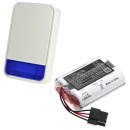 Visonic SR 720 PG2 sirens / 103-304742-2 4000mAh Li-SOCl2 3.6V (Cameron Sino)