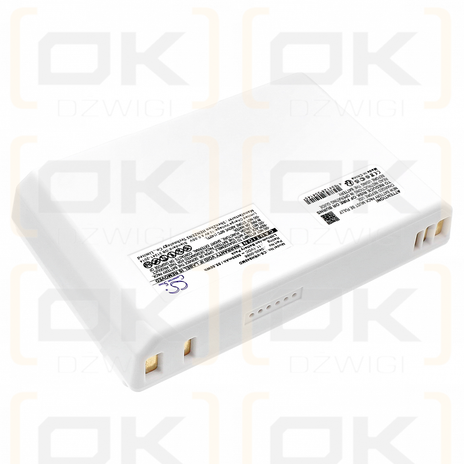 Verathon BVI 9400 / 0400-0066 5000 mAh Li-Ion 11,1 V (Cameron Sino)