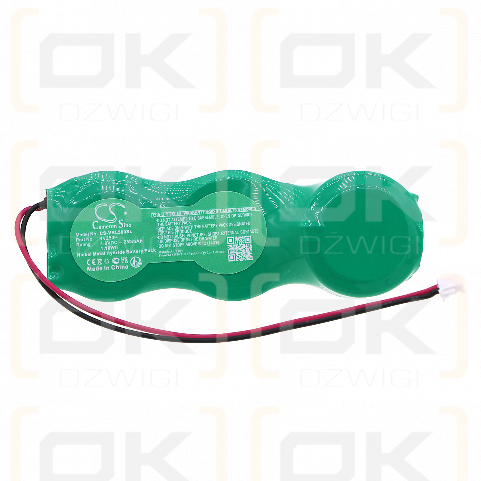 VOLVO 31252084/4V250H 230mAh Ni-MH 4.8V (Cameron Sino)