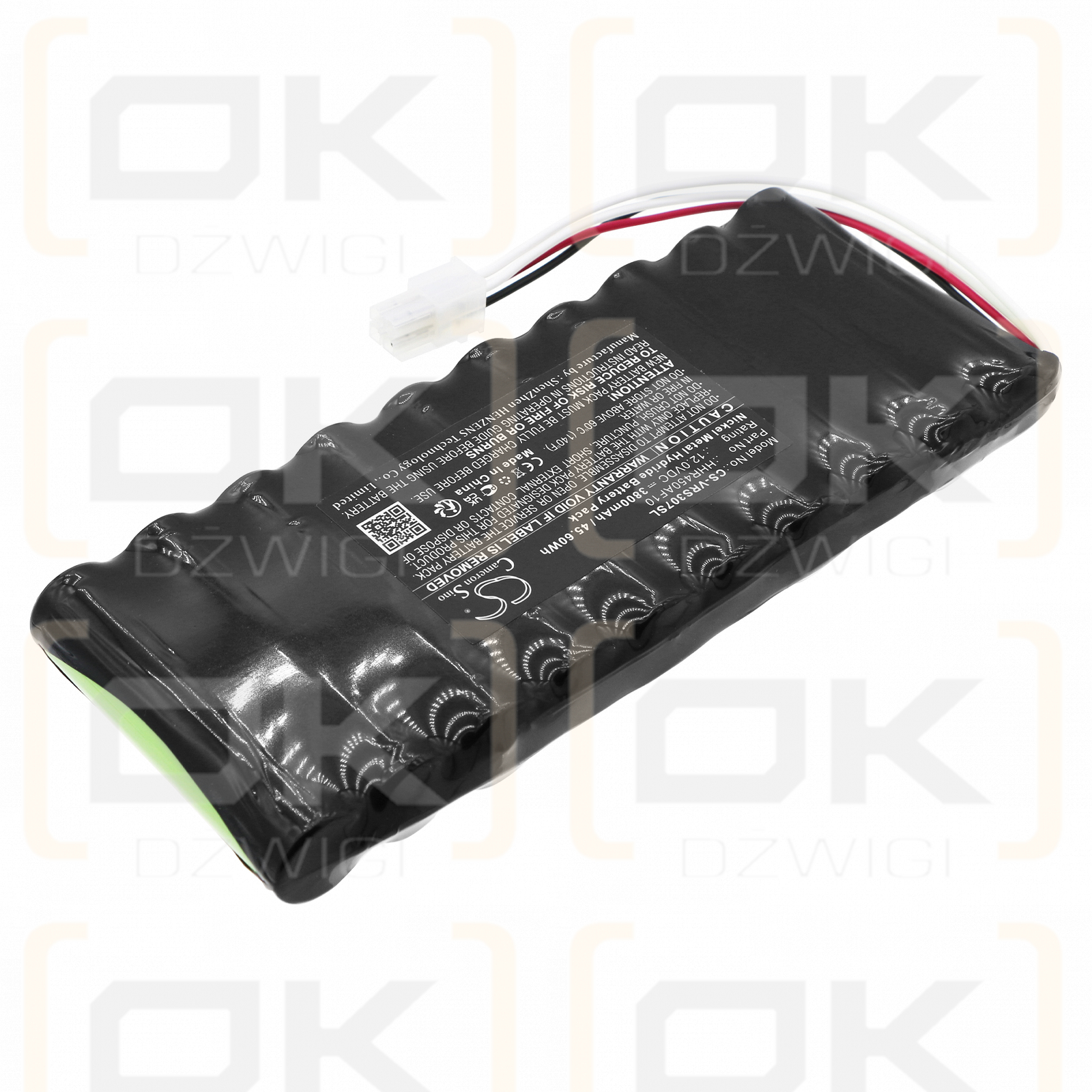 KWS ELECTRONIC Varos 307 / HHR450AF10 3800mAh Ni-MH 12.0V (Cameron Sino)