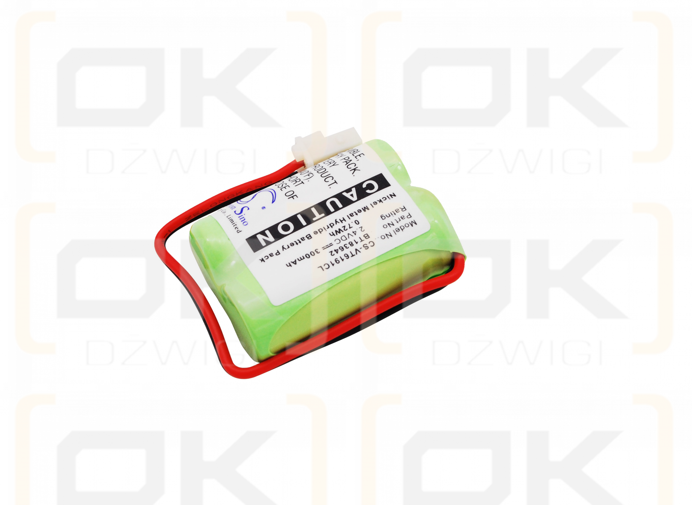 V Tech LS6195 / BT183642 300mAh Ni-MH 2.4V (Cameron Sino)