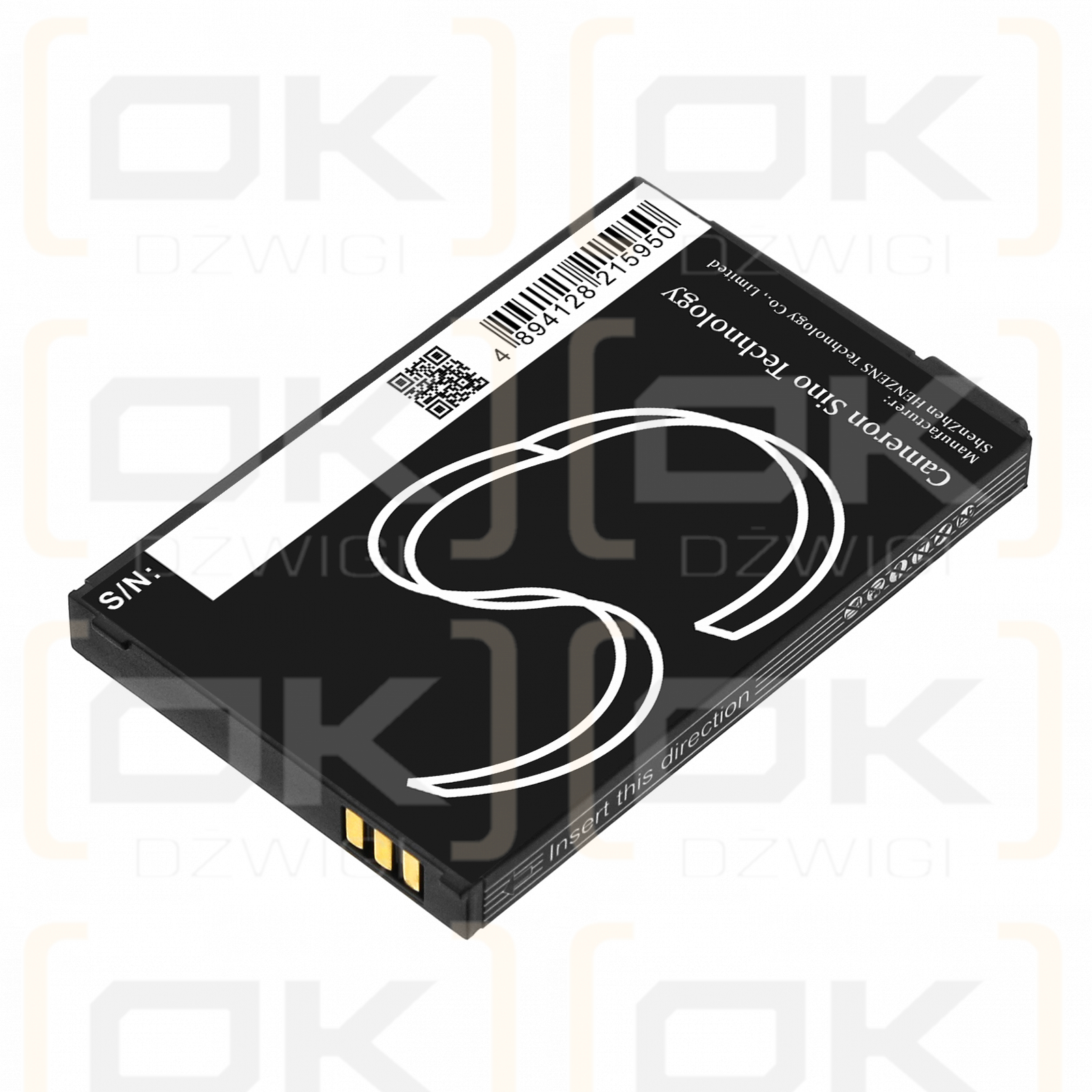 VTech VM342-2 / BT198555 1000mAh Li-ion 3.7V (Cameron Sino)