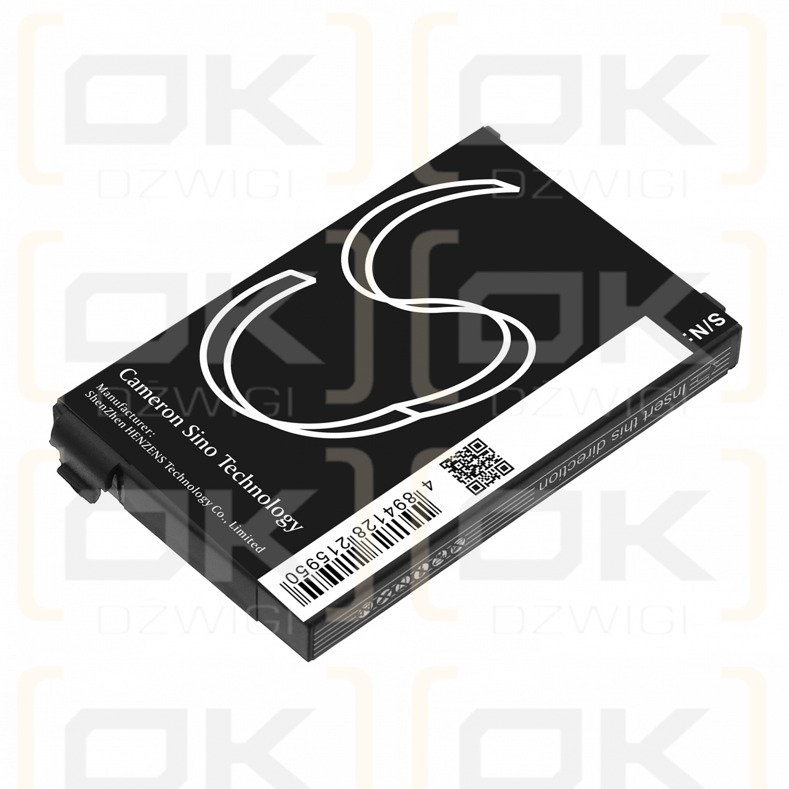 VTech VM342-2 / BT198555 1000mAh Li-ion 3.7V (Cameron Sino)