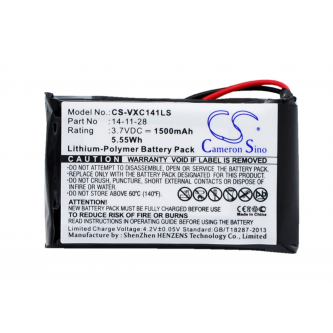 Vancouver Vancouver/XC-141K / 14-11-28 1500mAh Li-Polymer 3.7V (Cameron Sino)