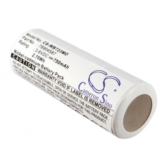 Welch-Allyn 72300 / 78904587 750mAh Ni-CD 3.6V (Cameron Sino)