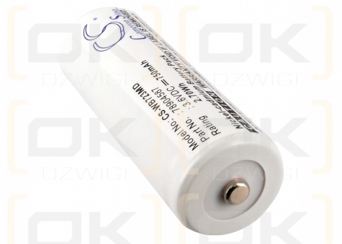 Welch-Allyn 72300 / 78904587 750mAh Ni-CD 3.6V (Cameron Sino)