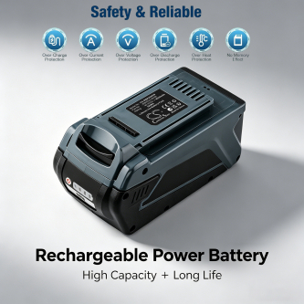 Сменный аккумулятор для триммера Wild Badger Power 40V / WB40V2.0AHB 4000 мАч Li-ion 40 В (Cameron Sino)