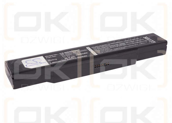 Fujitsu Amilo L1310 / 441681700033 4400 mAh Li-ion 11,1 V (Cameron Sino)