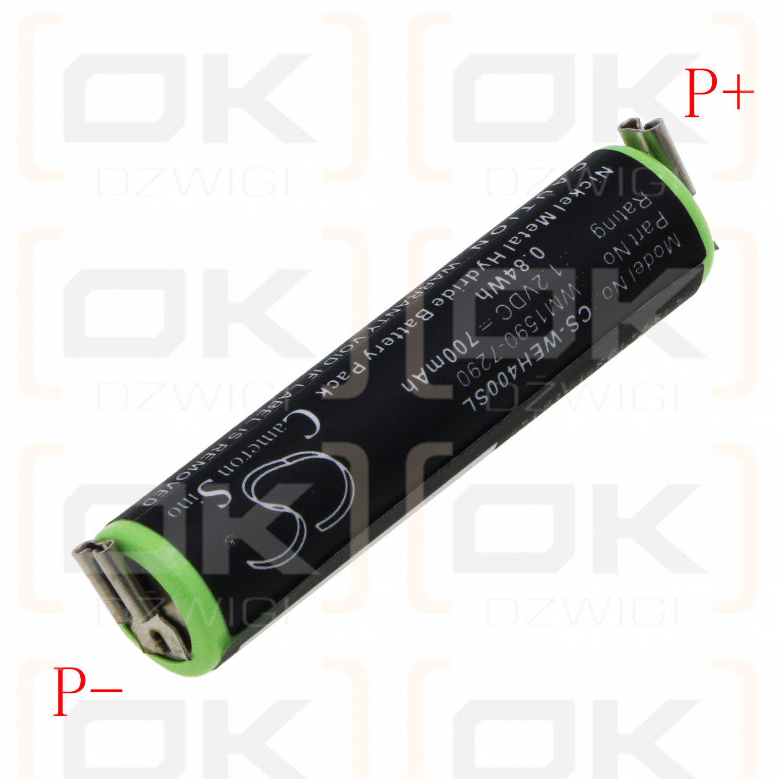 Wella Contura HS61 / WM1590-7290 700 mAh Ni-MH 1,2 V (Cameron Sino)