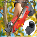 Batería de iones de litio Wolf Garten RR 3000 / Paquete de 4 baterías de iones de litio de 2000 mAh y 7,4 V (Cameron Sino)