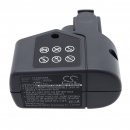 Batería de iones de litio Wolf Garten RR 3000 / Paquete de 4 baterías de iones de litio de 2000 mAh y 7,4 V (Cameron Sino)