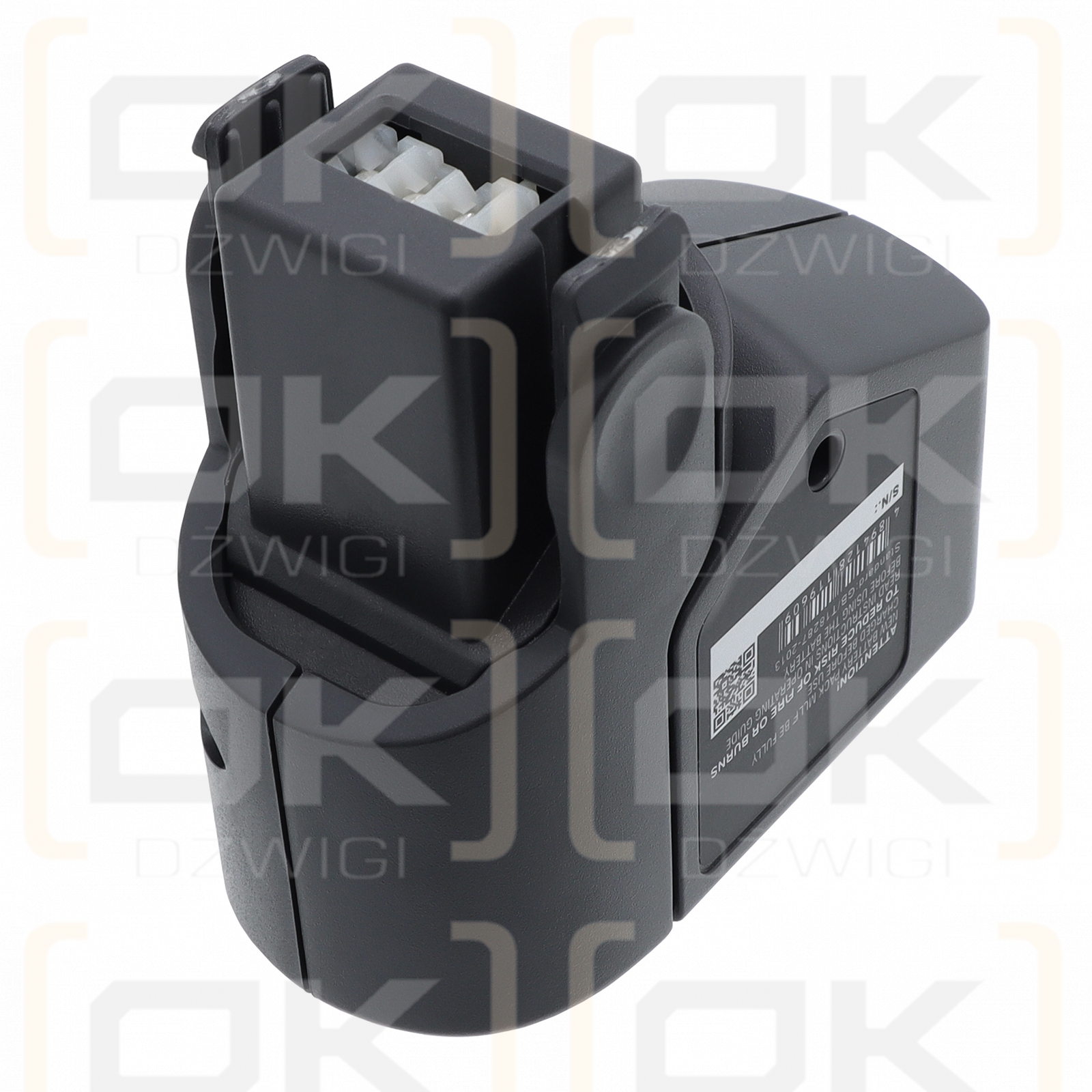 Batería de iones de litio Wolf Garten RR 3000 / Paquete de 4 baterías de iones de litio de 2000 mAh y 7,4 V (Cameron Sino)