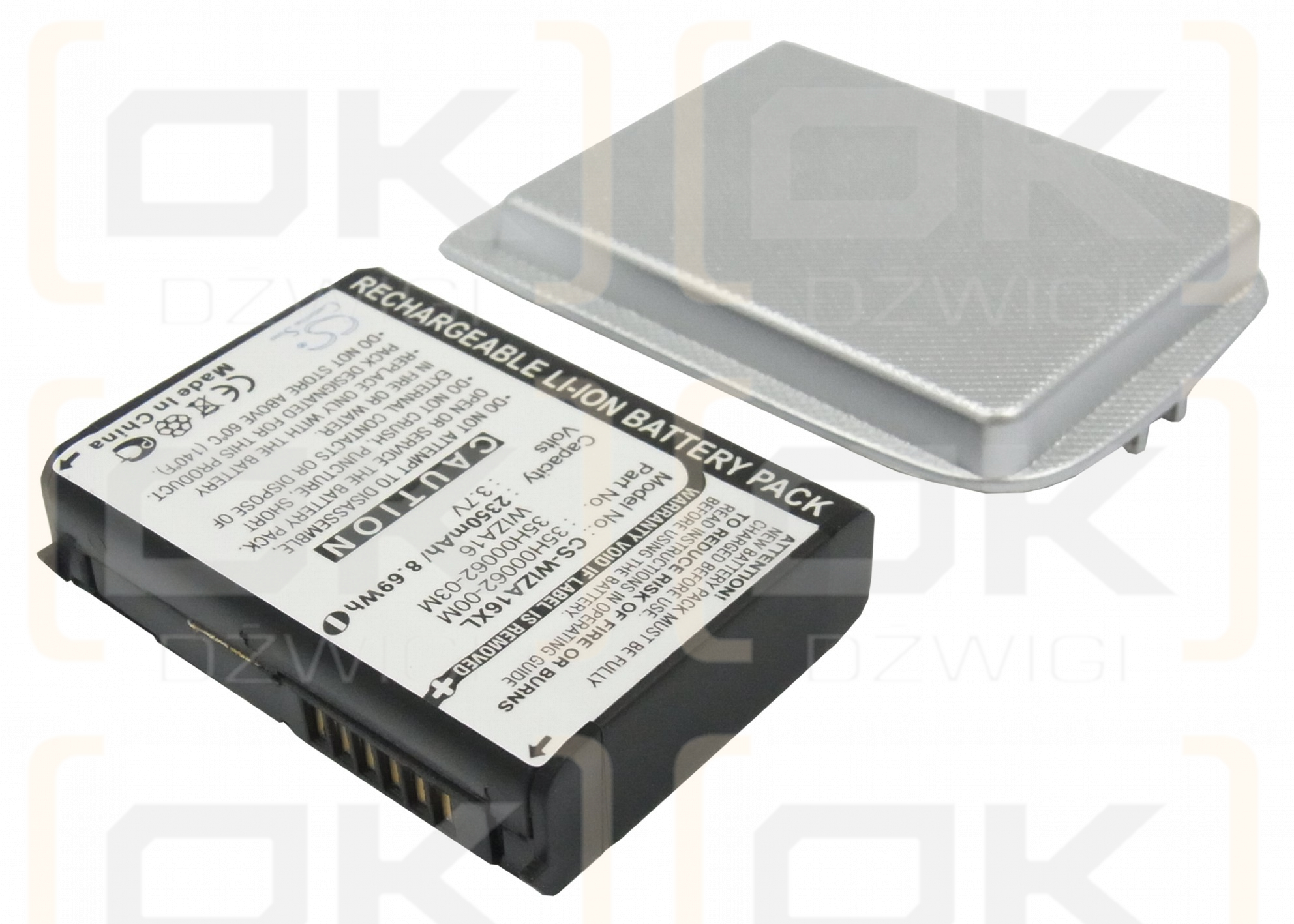 T-Mobile MDA IV 4 / WIZA16 2350 mAh Li-Ion 3,7 V (Cameron Sino)