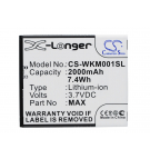 Wiko Rainbow 4G / WAX 2000mAh Li-ion 3.7V (Cameron Sino)