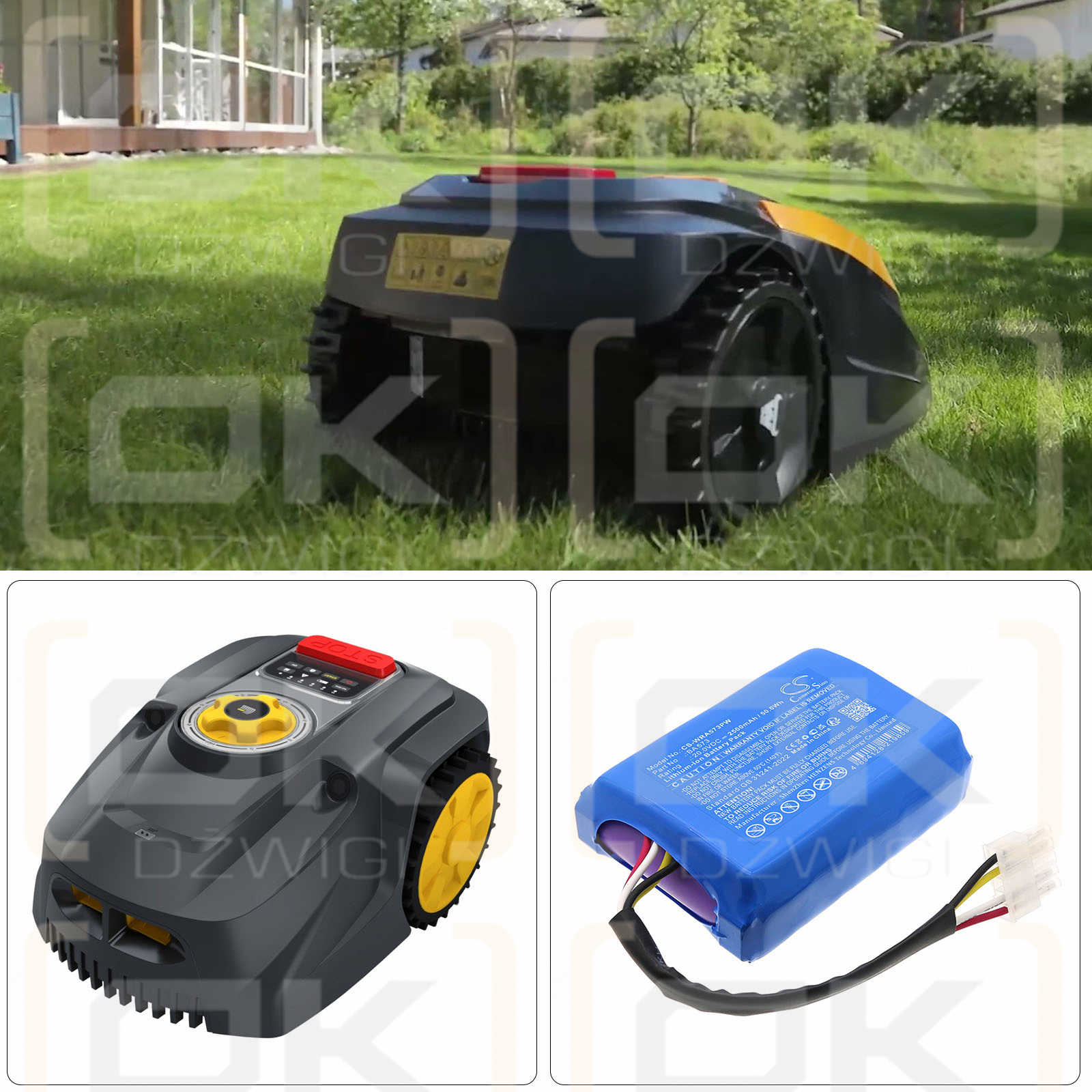 Mowox RM 900 WiU-SC / BA 573 2500mAh Li-ion 20.0V (Cameron Sino)