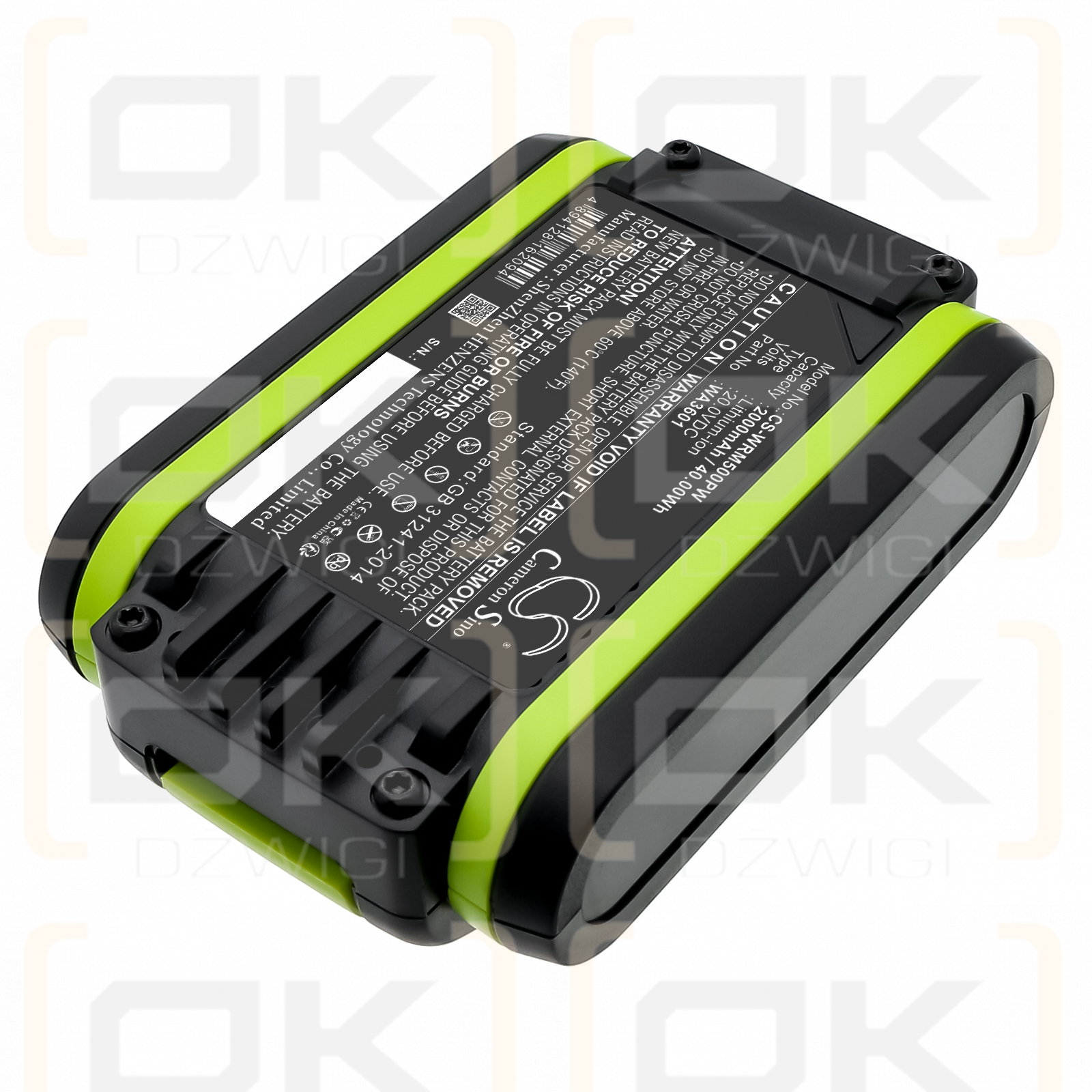 AL-KO WR 2020 (113626 / 113559 2000mAh Li-ion 20.0V (Cameron Sino)