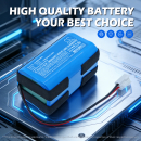 Limpiador de piscinas robot WetRuner / 100353 5200 mAh Li-ion 7,4 V (Cameron Sino)