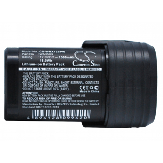 Worx WX382.6 / WA3503 1500 mAh Li-Ion 12,0 V (Cameron Sino)