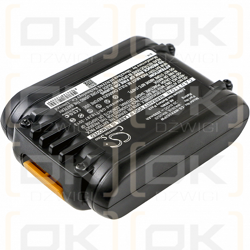 Worx RS2323 / WA3549.1 2000 mAh Li-Ion 20,0 V (Cameron Sino)