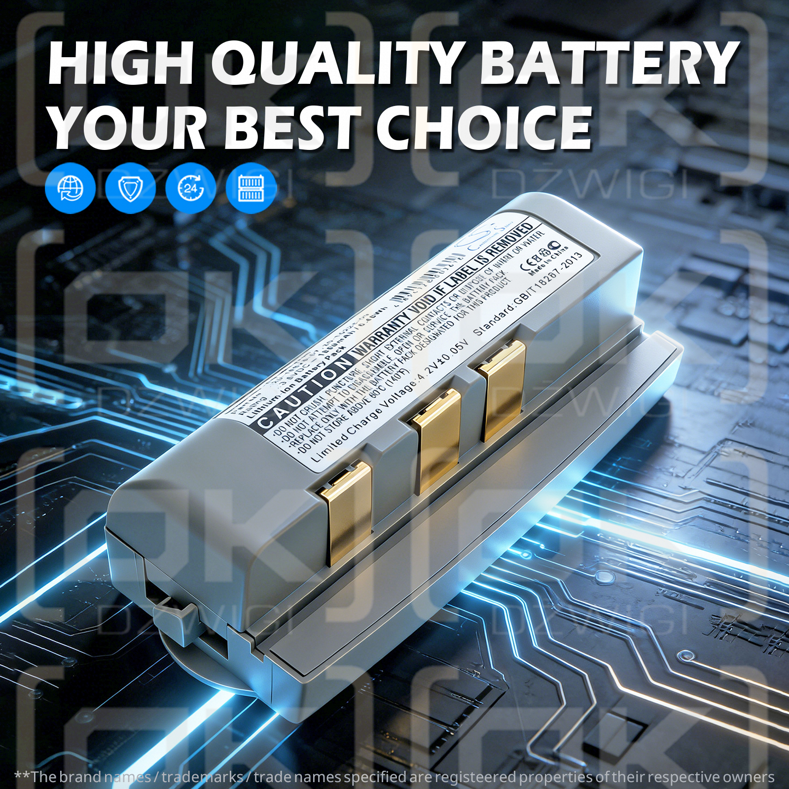 Referencia SY10L1-G / 20-16228-07 Batería de ion de litio de 1800 mAh y 3,6 V (Cameron Sino)