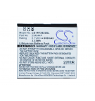 Wayteq X850 / 554844P 800 мАч литий-ионный 3,7 В (Cameron Sino)