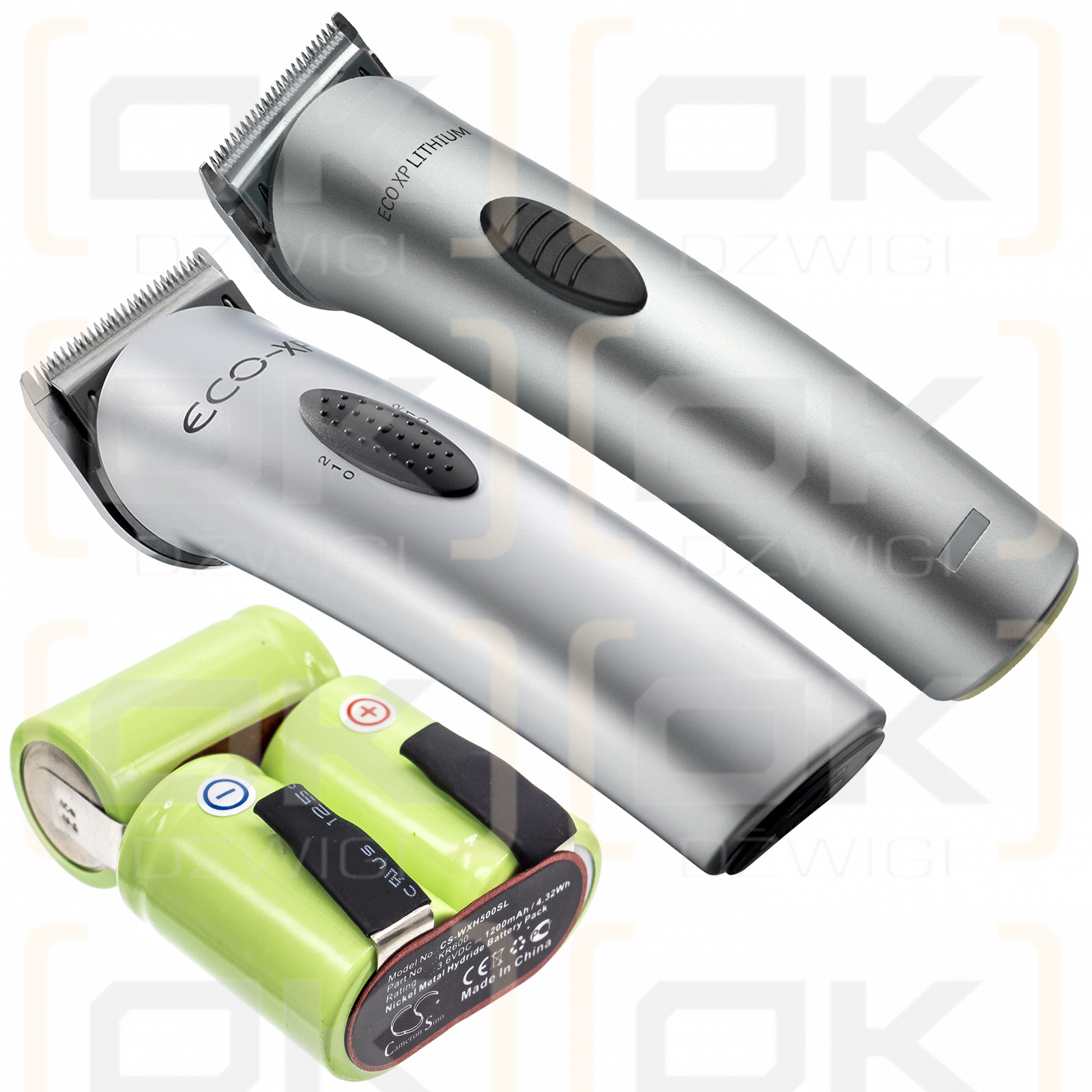 Wella Xpert HS50 / KR600 1200mAh Ni-MH 3.6V (Cameron Sino)