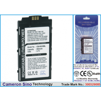 Сменный литий-полимерный аккумулятор 950 мАч для Xplore G88 / BO81 3,7 В (Cameron Sino)
