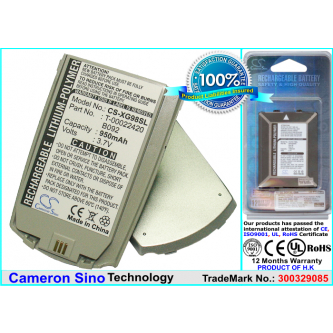 Сменный аккумулятор для Xplore M98 / T-00022420 950 мАч, литий-полимерный, 3,7 В (Cameron Sino)