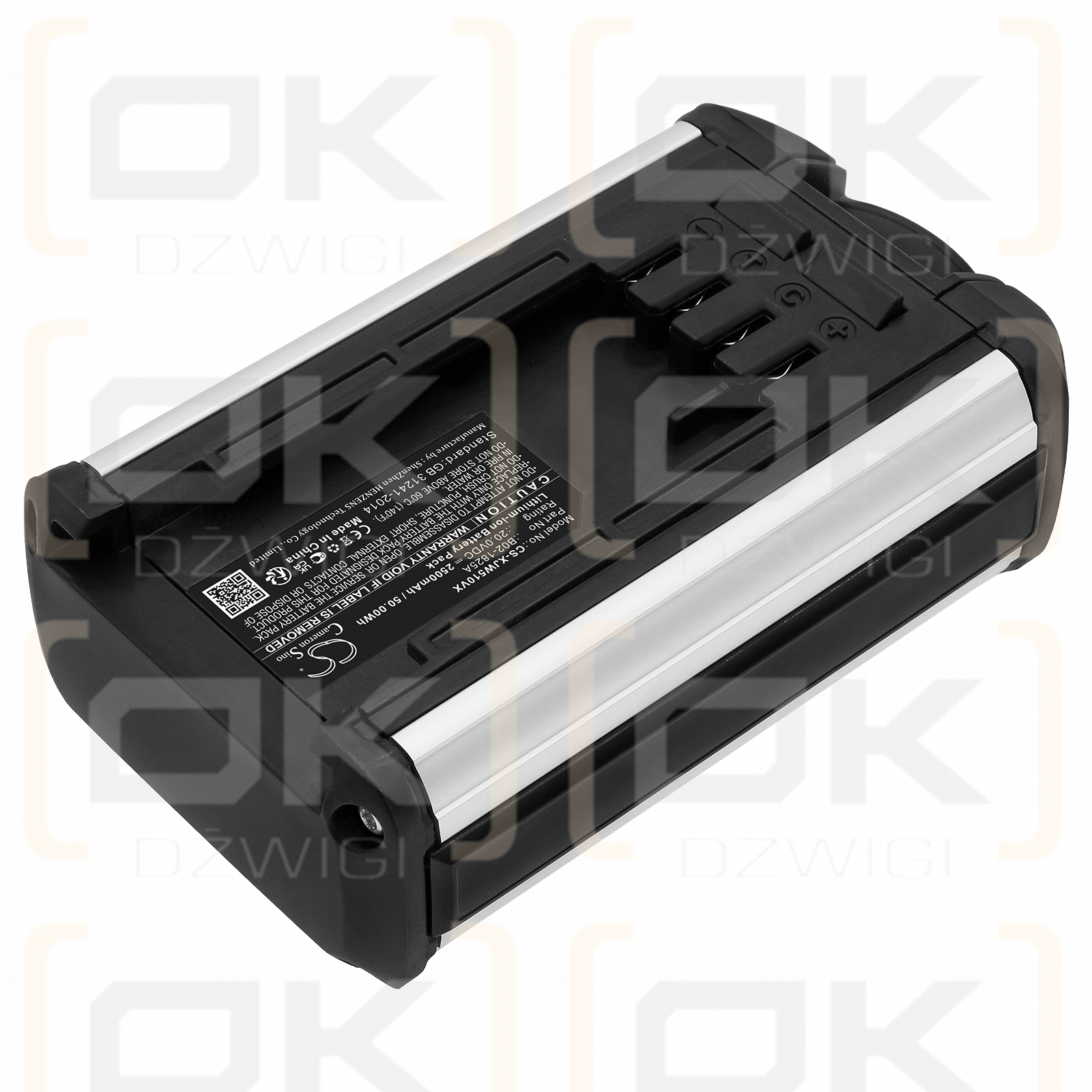 Jimmy JW31 / B02-1825A 2500 mAh Li-Ion 20,0 V (Cameron Sino)