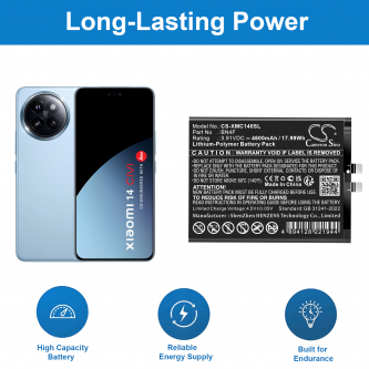 Xiaomi Civi 4 Pro 5G / BN4F 4600mAh Li-Polymer 3.91V (Cameron Sino)