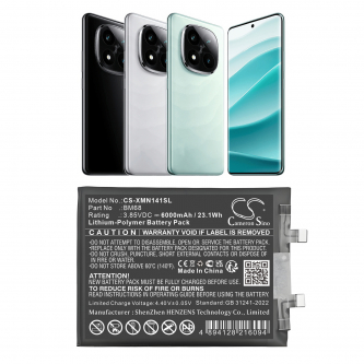 Redni Note 14 Pro+ / BM68 6000mAh Li-Polymer 3.85V (Cameron Sino)