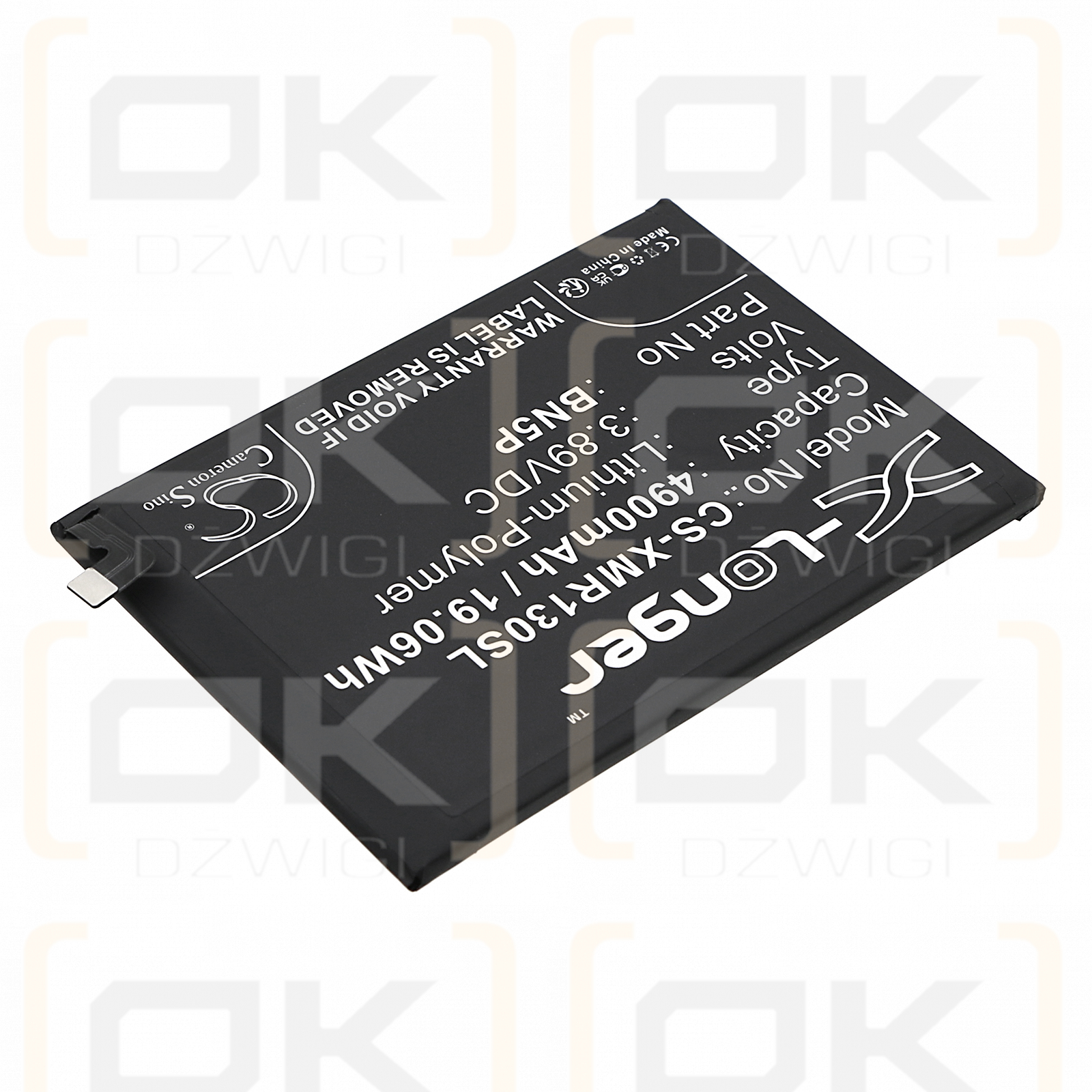 Redmi 23090RA98C / BN5P 4900 mAh Li-Polymer 3,89 V (Cameron Sino)