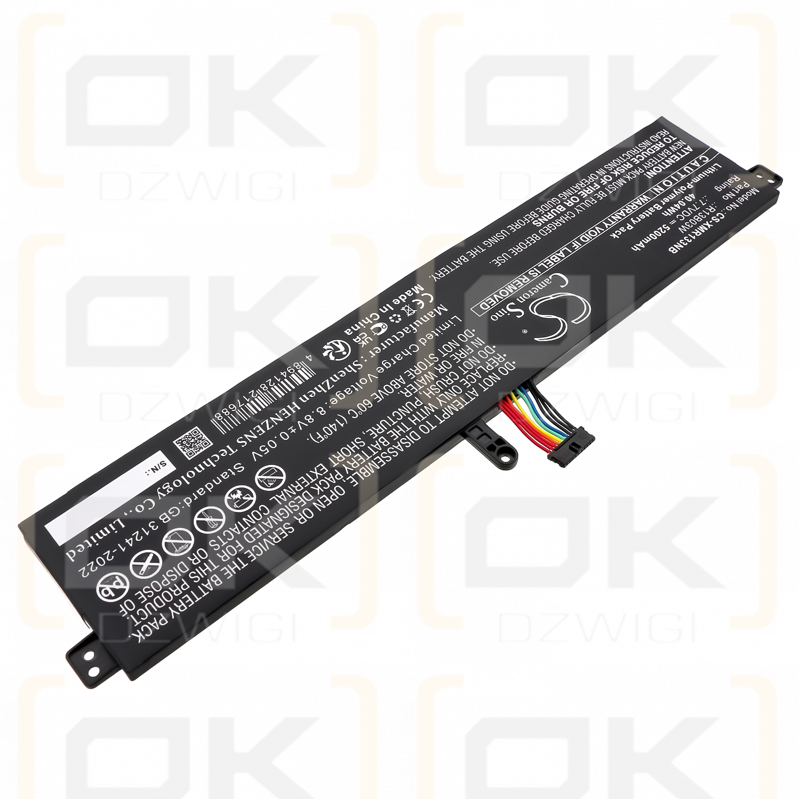 Xiaomi MI AIR 13.3 / R13B03W 5200 mAh Li-Polymer 7,7 V (Cameron Sino)