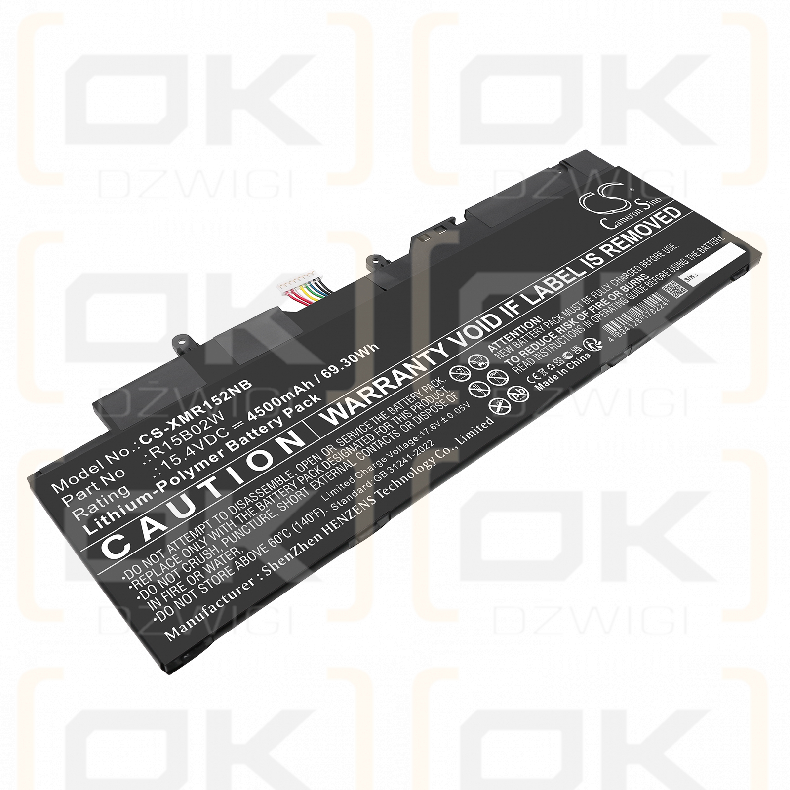 Xiaomi RedmiBook Pro 15 2021 / R15B02W 4500 mAh Li-Polymer 15,4 V (Cameron Sino)
