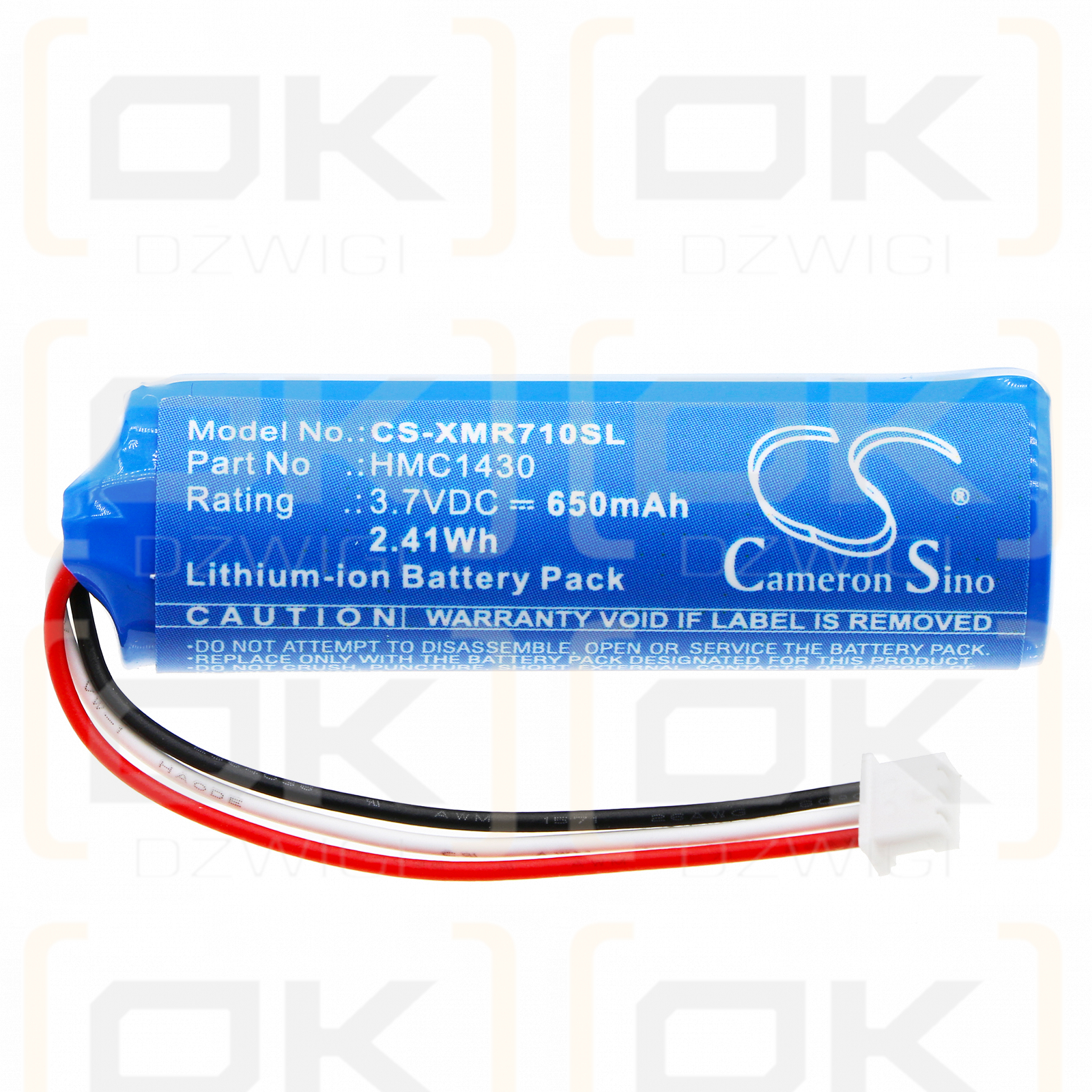 Xiaomi 70mai / HMC1430 650mAh Li-ion 3.7V (Cameron Sino)