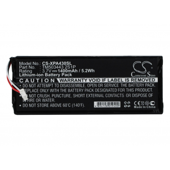 Xpend WQAGA43 / TM503443 2S1P 1400mAh Li-ion 3.7V (Cameron Sino)