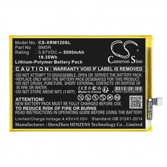 Redmi 12 5G / BM5R 5000 mAh Li-Polymer 3,87 V (Cameron Sino)