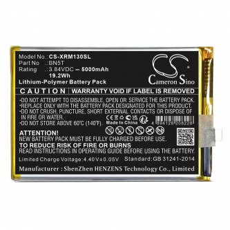 Redmi 13 / BN5T 5000 mAh Li-Polymer 3,84 V (Cameron Sino)