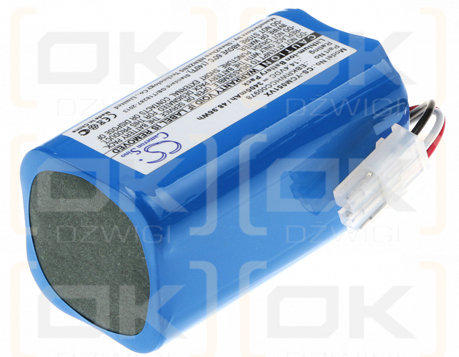 Luz iCLEBO / EBKRWHCC00978 3400mAh Li-ion 14.4V (Cameron Sino)