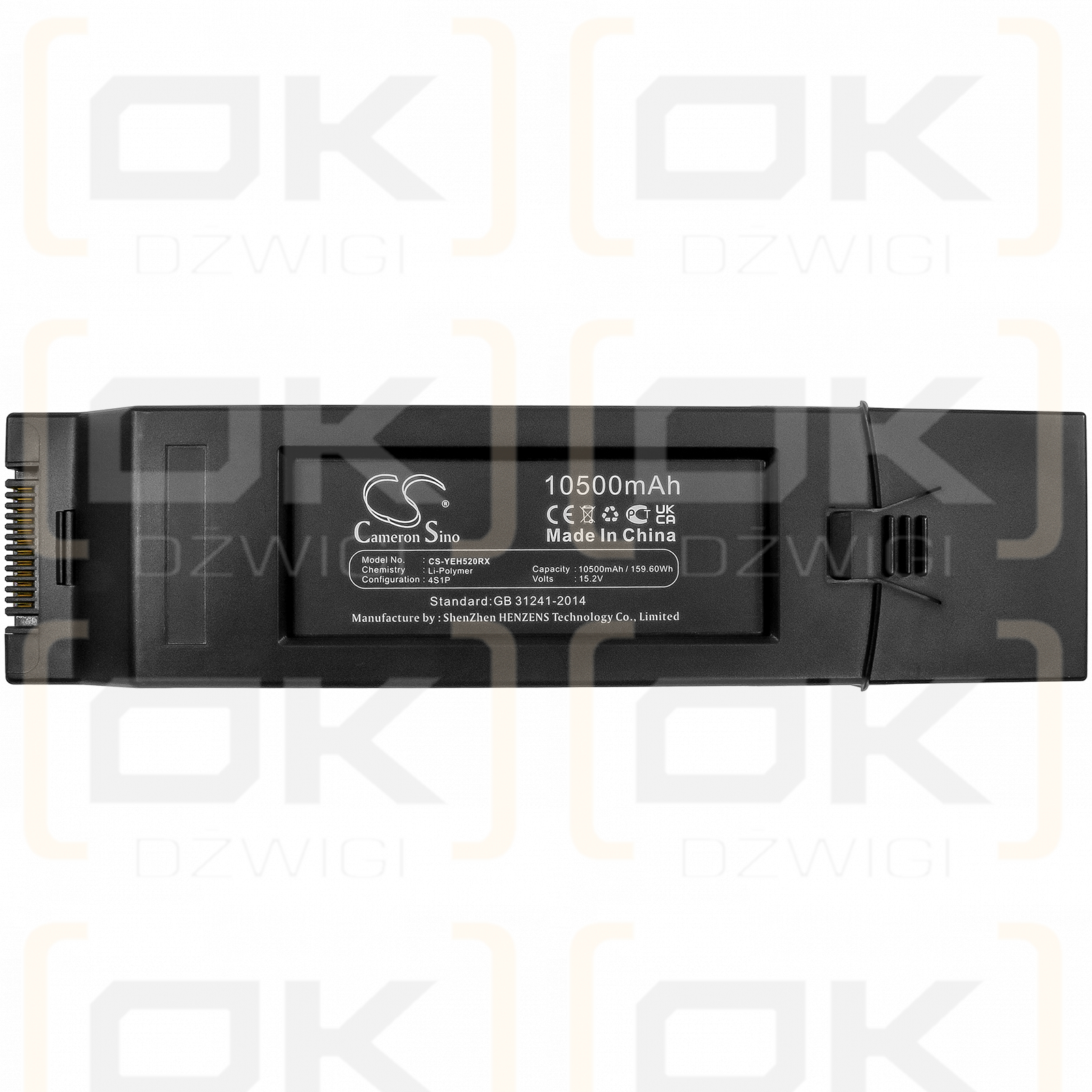 YUNEEC H3 / GFH10500 10500mAh Li-polímero 15.2V (Cameron Sino)