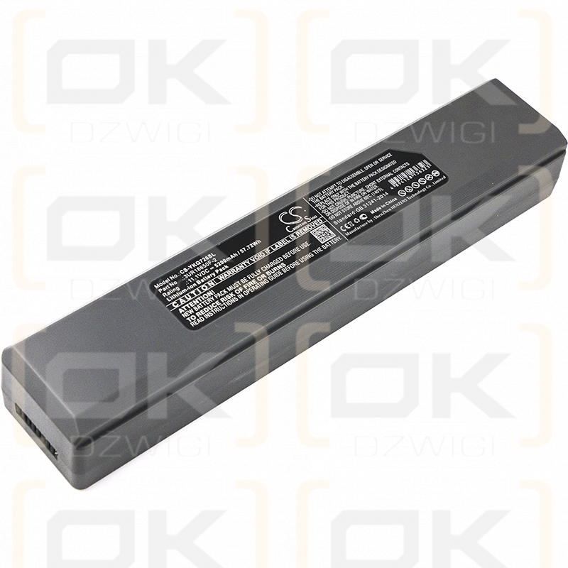 Yokogawa AQ7269 / 3UR18650F-2 5200mAh Li-ion 11.1V (Cameron Sino)