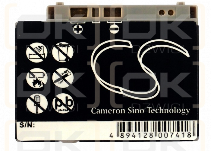 Сменный аккумулятор для Sony Ericsson Z600i / BST-27 750 мАч Li-ion 3,7 В (Cameron Sino)