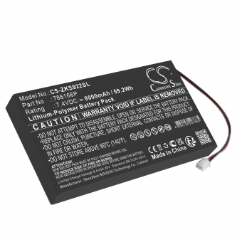 ZKTeco S922 / 786166P 8000mAh Li-Polymer 7.4V (Cameron Sino)