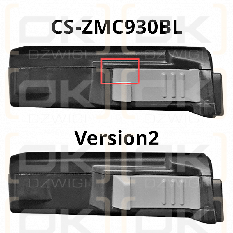 Zebra MC9300 / BT-000370 6600 mAh Li-Ion 3,6 V (Cameron Sino)