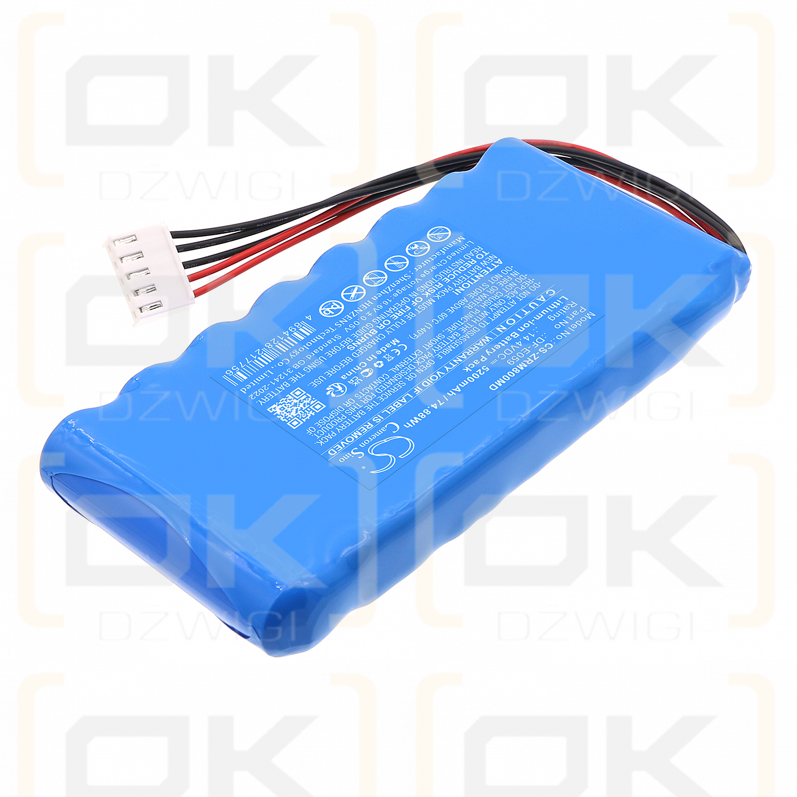 Zoncare iMAC U90 / DF-E059 5200mAh Li-ion 14.4V (Cameron Sino)